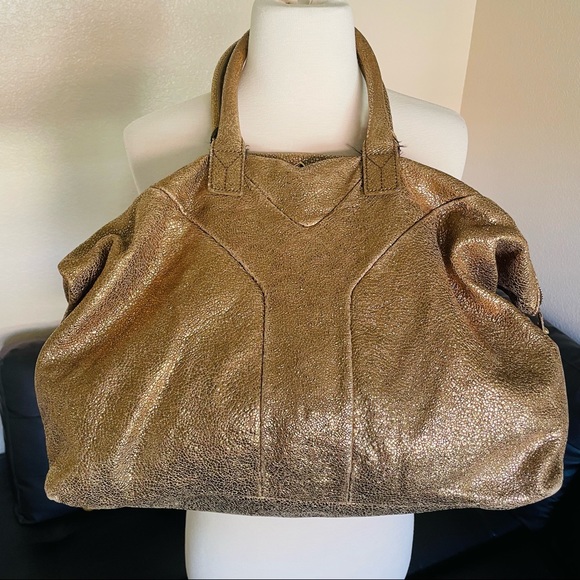 Yves Saint Laurent Gold Volcano Easy Tote Bag - Picture 2 of 12